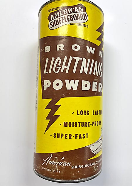 American Shuffleboard Brown Lightning Powder