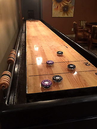 Ken Babb's shuffleboard