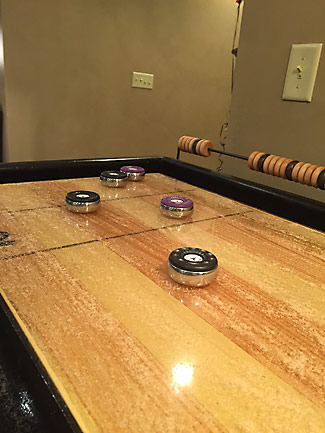 Ken Babb's shuffleboard