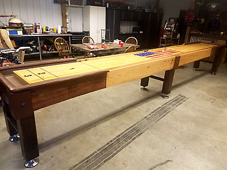 Craig Burgess shuffleboard