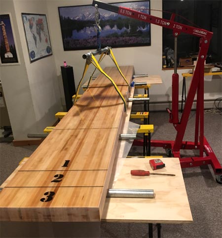 Leonard Churnetski's Shuffleboard Project