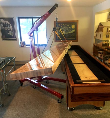 Leonard Churnetski's Shuffleboard Project