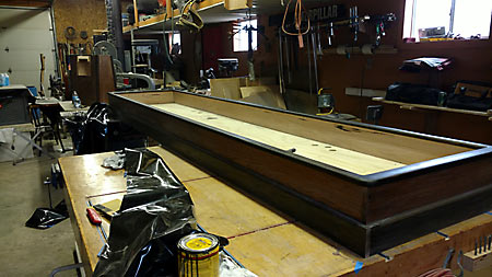 Mark Miville Shuffleboard Project