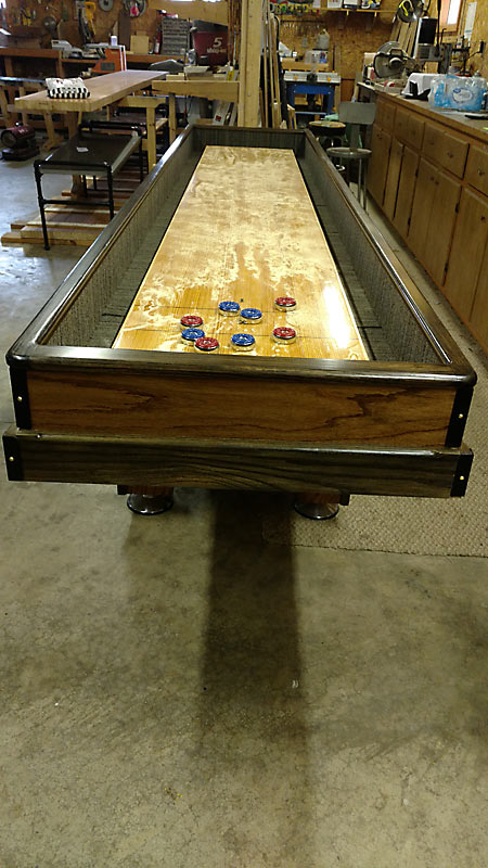 Shawn Claat's Shuffleboard Project