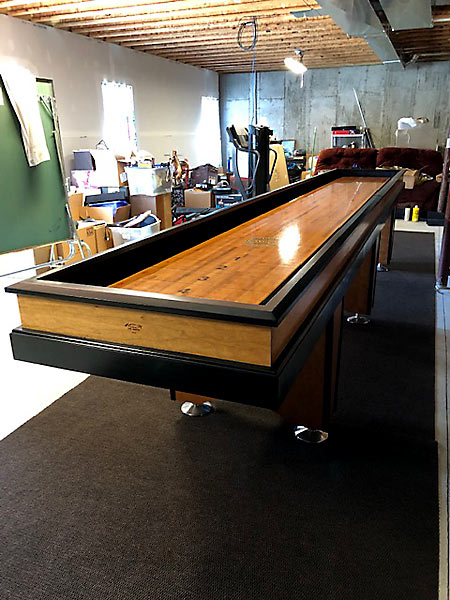 Leon DeHaven's Shuffleboard Project