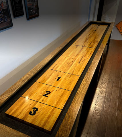 Kenyon Geetings Table Shuffleboard Project