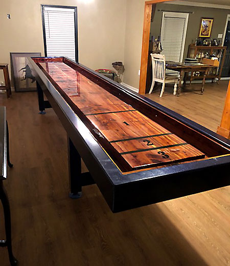 Chad Henry Shuffleboard Project