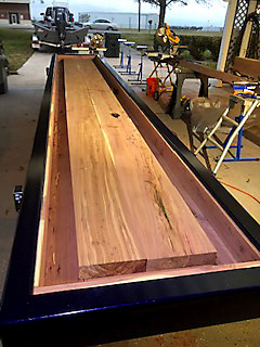 Chad Henry Shuffleboard Project