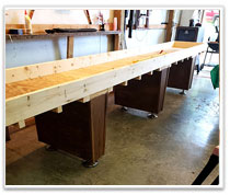 Table Shuffleboard Building