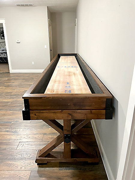 Jacque James Table Shuffleboard Project