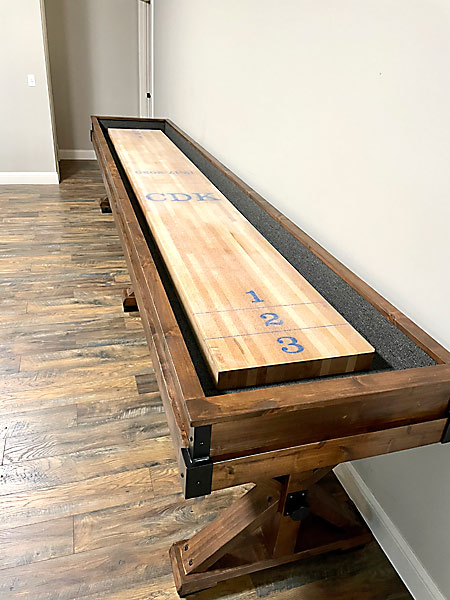 Jacque James Table Shuffleboard Project