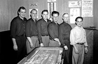 Kaether's Old Time Shuffleboard tables