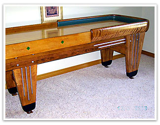 Rockola Shuffleboard Table by Kay's Restorations