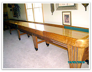 Rockola Shuffleboard Table by Kay's Restorations