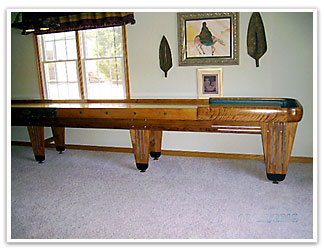 Rockola Shuffleboard Table by Kay's Restorations