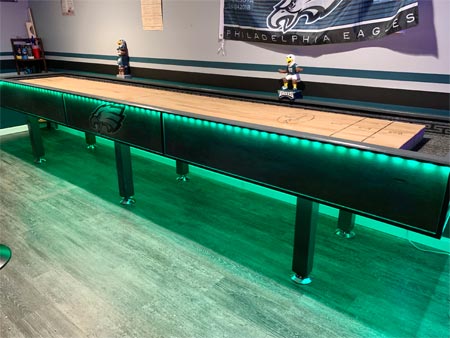 Joe Lafferty's Shuffleboard Project