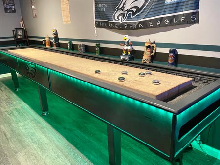 Joe Lafferty's Shuffleboard Project