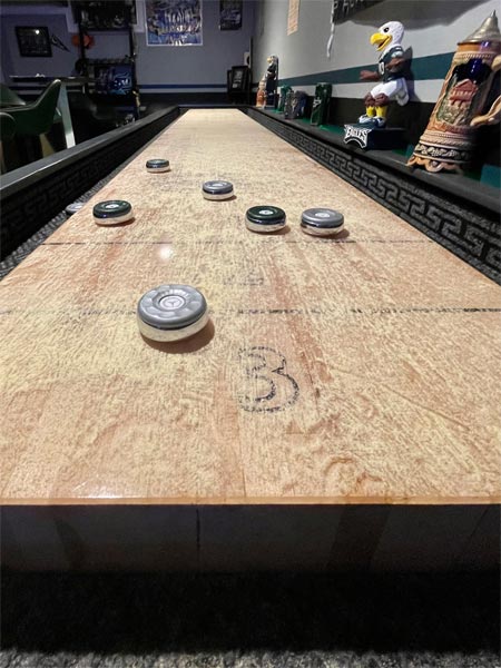 Joe Lafferty's Shuffleboard Project