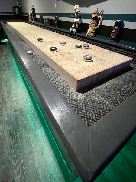 Joe Lafferty's Shuffleboard Project