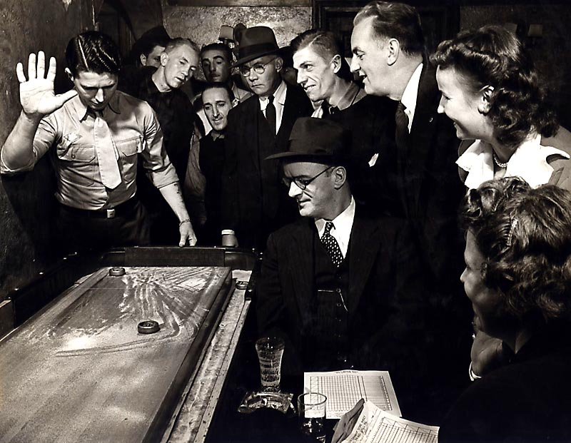 Old Time Shuffleboard Photo