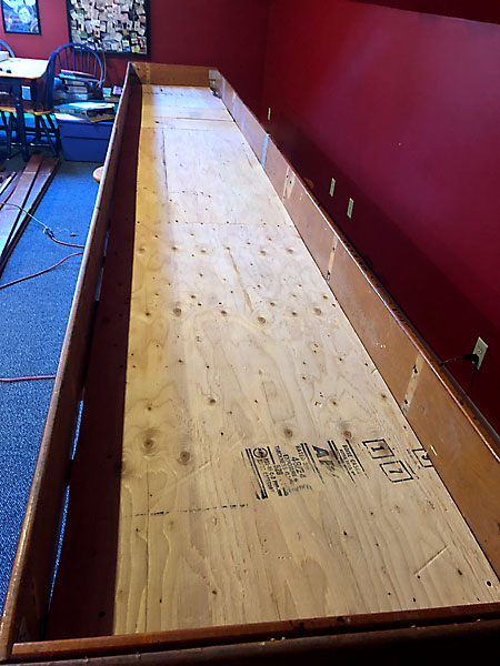 Mark Miville Shuffleboard Project