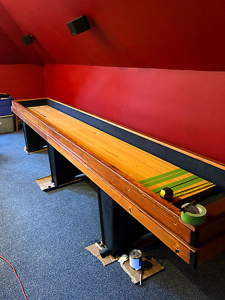 Mark Miville Shuffleboard Project