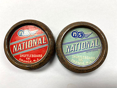 National Shuffleboard Pucks