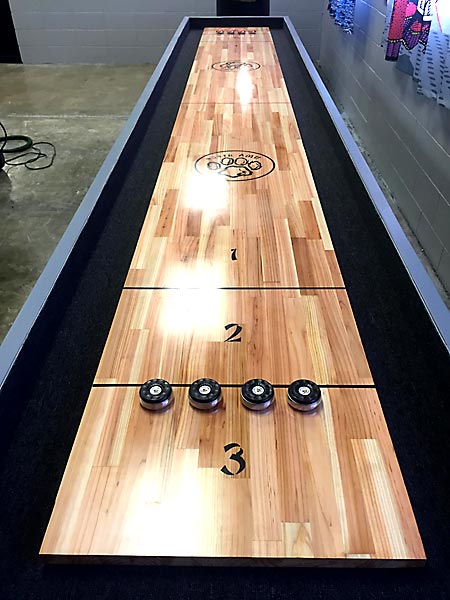 Patrick Remfrey shuffleboard project