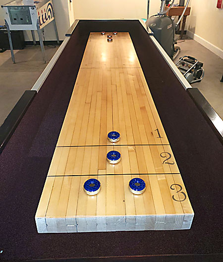 Randy Roberts's Shuffleboard Project