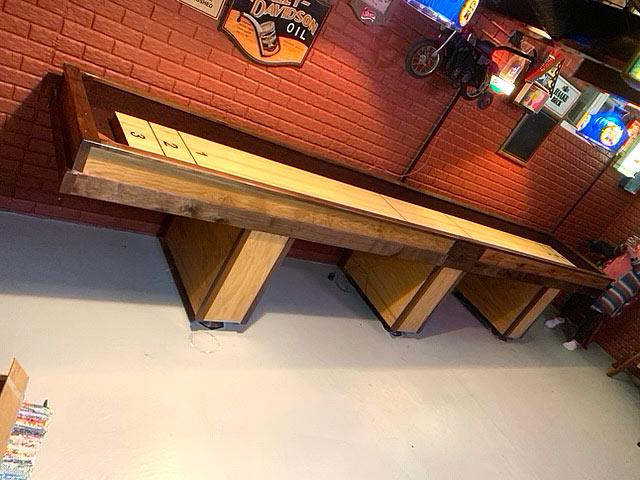 Brian Sensibaugh's Shuffleboard Project