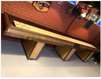 Brian Sensibaugh's Shuffleboard Project