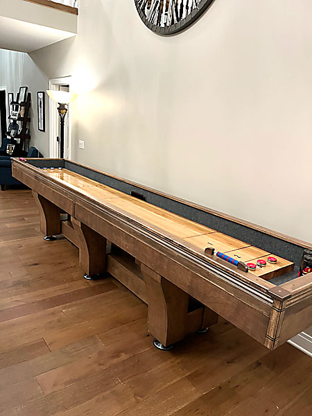 Steve Knouse's's Shuffleboard Project