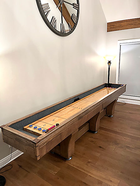 Steve Knouse's's Shuffleboard Project