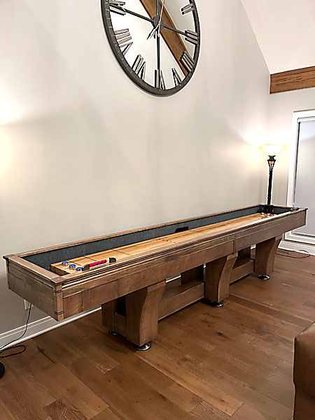 Steve Knouse's's Shuffleboard Project