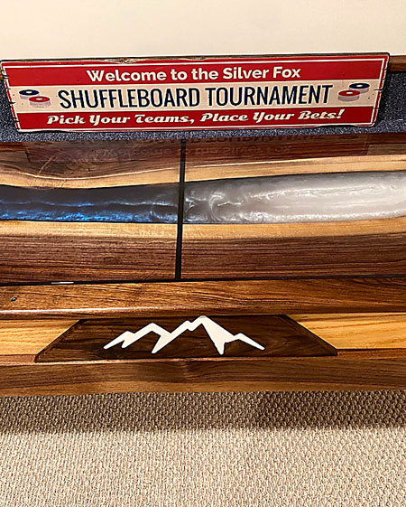 Doug Marshall's Shuffleboard Project