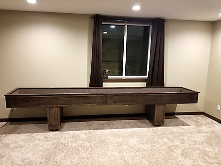 Paul Sina's Table Shuffleboard Project