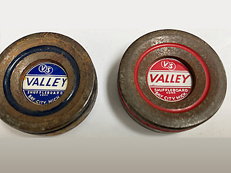 Valley Shuffleboard Pucks