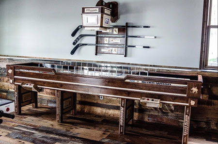 Vision Design's Table Shuffleboard Project