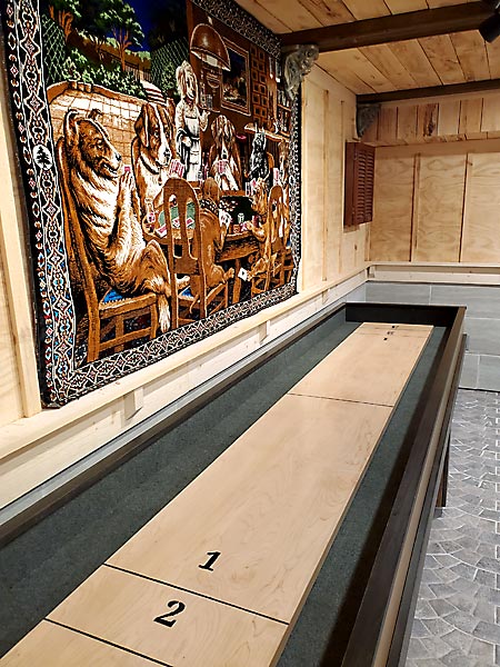 Steve Von Jasinsk's Shuffleboard Project