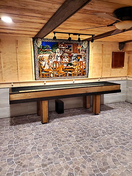 Steve Von Jasinsk's Shuffleboard Project